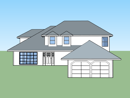 Digital work in SketchUp