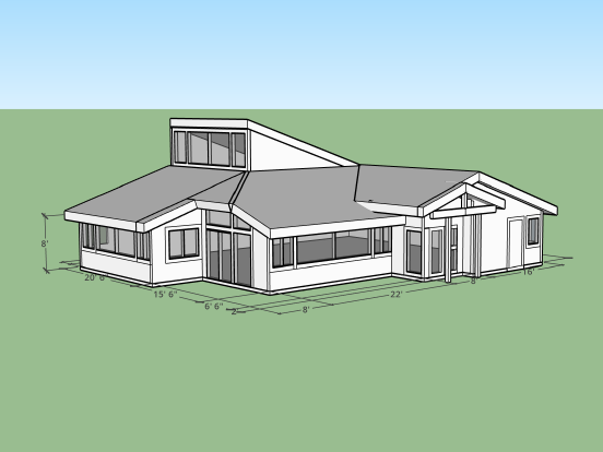 Digital work in SketchUp
