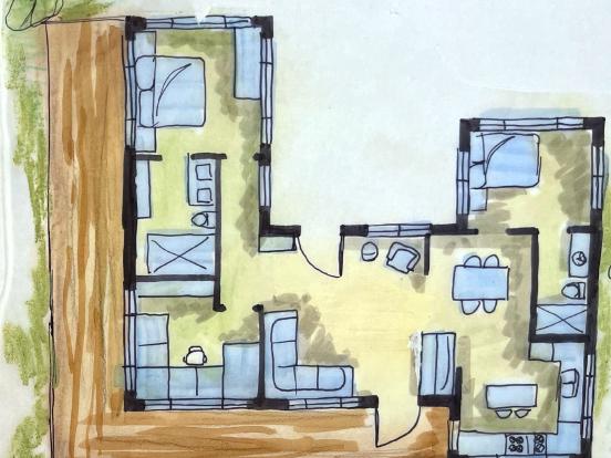 Floor plan ideation